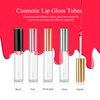 30 Pcs Clear lip Gloss Tube Containers Bulk Wand 10ml
