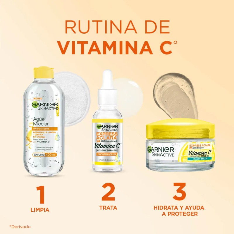 Garnier Express Aclara Gel Sérum Hidratante