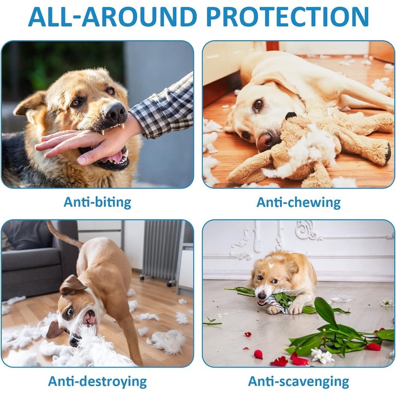HTRTRR Muzzle for Dogs, Muzzles for Dogs with Mesh, Applicable