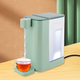 DCEHKR Mini Desktop Water Cooler Dispenser Instant Hot and Cold Water Dispenser with Child Safety Lock Drinking Fountain Low Noise Electric Water Dispenser Suitable for Studio and Home