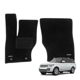 WENNEBIRD Superior Carpet Front Row Floor Mats for 2013-2021 Land Rover Range Rover (Not fit LWB/EWB), Premium All Weather Anti-Slip Waterproof Floor Liners, 0.5 Inch Thickness Rugs - 2pc
