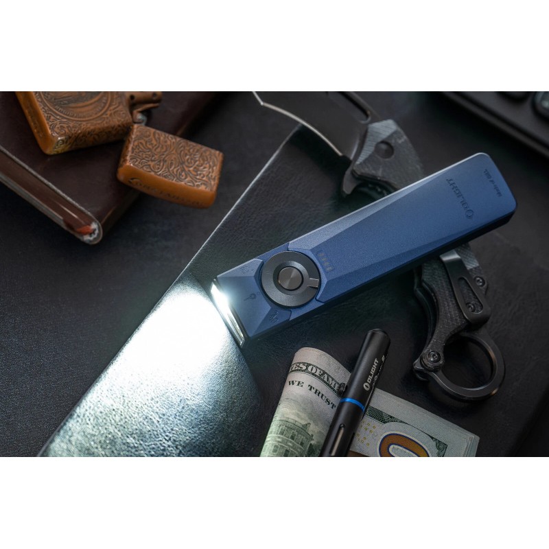 Olight Arkfeld Ultra Navy Blue CW 3-in-1 EDC Flashlight, O-Aluminum