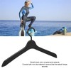 1Pair Wetsuit Hanger Black Versatile Sturdy Anti Slip Durable Diving