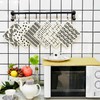 Morigins Swedish Dishcloths for Kitchen,6 Pack Black Minimalist Swedish Dish