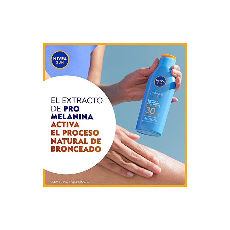 Protector Solar Corporal NIVEA SUN Protect Bronze FPS 30 200Ml,