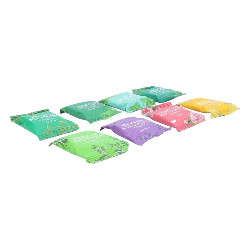 8pcs Shower Steamer Long Lasting Aromatherapy Shower Tablets Shower SPA