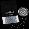 Beadsland Hotfix Rhinestones, 2880pcs Flatback Crystal Rhinestones for Crafts Clothes
