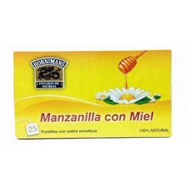 Hornimans Manzanilla Con Miel / Chamomile Tea 50grs. 4 Pack
