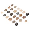 25pcs Rune Stones Set Good Luck Eliminate Negativity Lightweight Divination