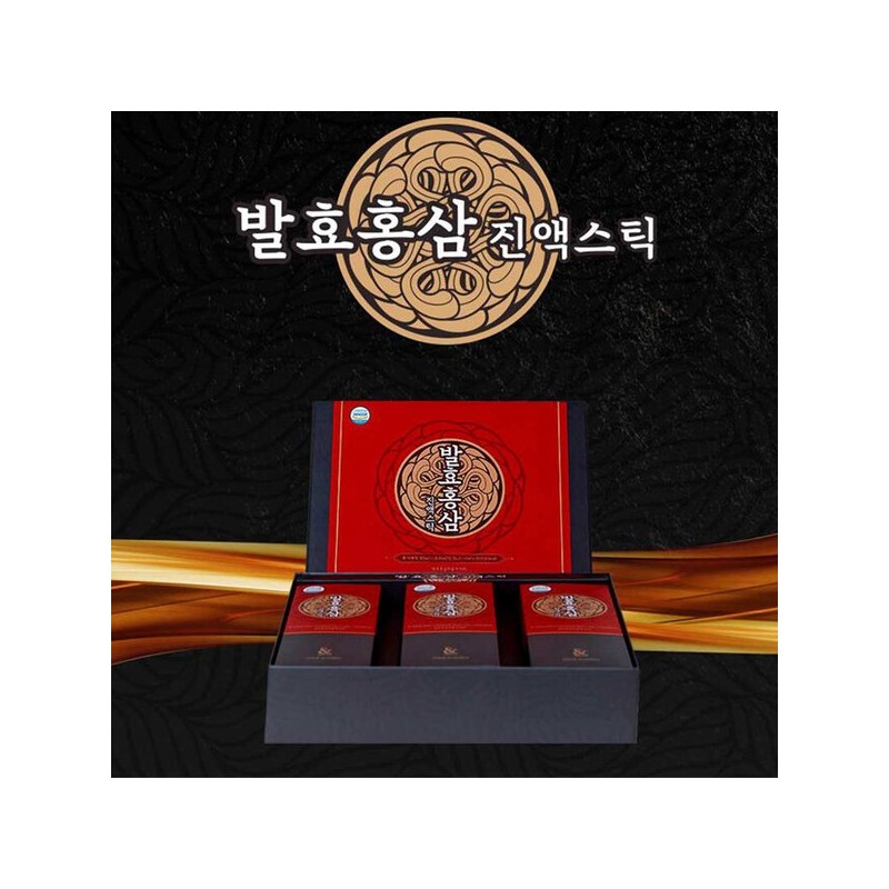 발효홍삼진액스틱 10ml 30스틱 Fermented Red Ginseng Extract Stick 10ml 30