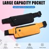 Mayoii Running Belt with Waterproof Adjustable Study Strap, Slim Lightweight