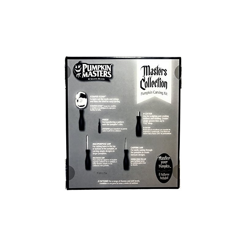 Pumpkin Masters Masters Collection Pumpkin Carving Kit, #1 Brand, 5