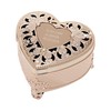 THINGS REMEMBERED Engraved Gold Heart Anastasia Clover Jewelry Box (Free