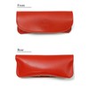 Prof Line Tochigi Leather, Japanese Glasses Case, Genuine Leather, Slim,