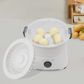 Electric Potato Peeler Automatic Potato Peeler Machine, 85W Commercial Fruit Vegetable Rapid Peelers Max Capacity 1.76 lbs for Home Kitchen
