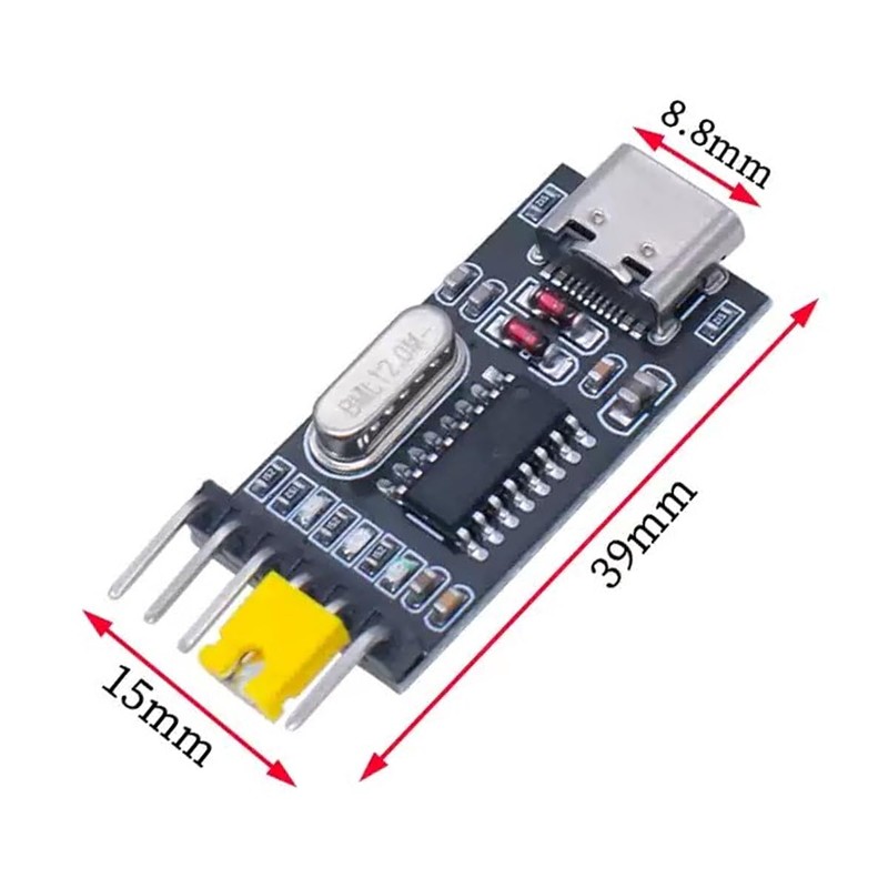 CY USB-C Type-C Female to TTL Converter UART STC Module