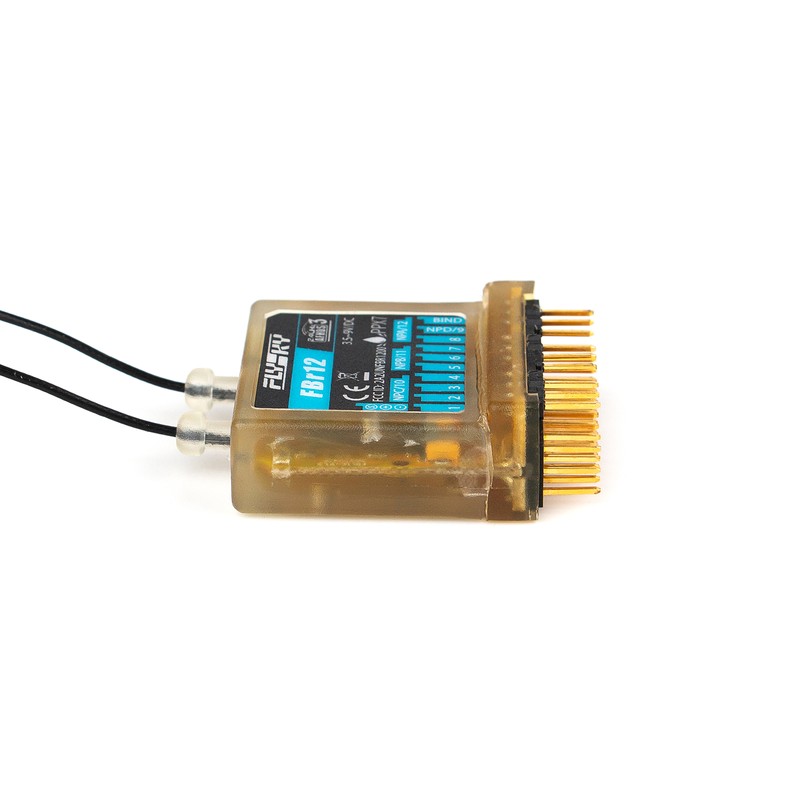 FlySky FBr12 Receiver 12CH Receiver AFHDS3 for Vehicle PL18 NB4