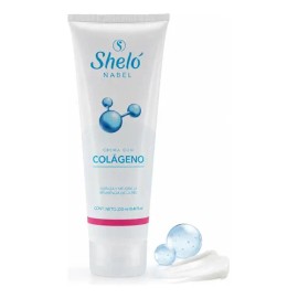 Crema Facial Antiarrugas Sheló Nabel Colágeno Elasticidad Piel Mixta