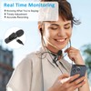MAYBESTA Wireless Lavalier Lapel Microphone for iPhone 15 Series/Android/Computer -