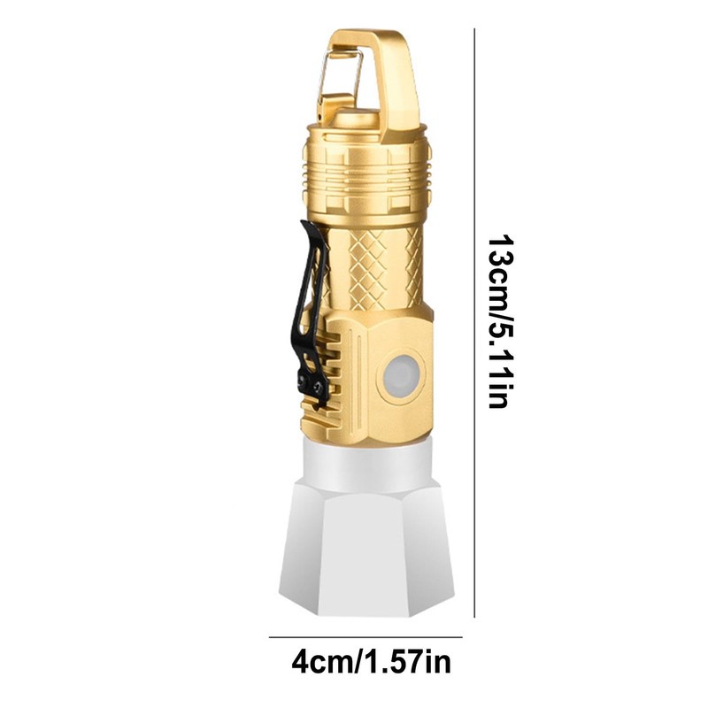 Pocket Flashlights High Lumens - Powerful Small Bright Flashlight High