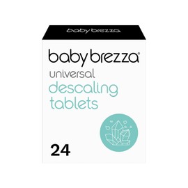 Baby Brezza Universal Descaling Tablets for Baby Brezza Devices - Effective & Baby Friendly Cleaning - Removes Limescale & Residue - Hypoallergenic & Odourless - Extends the Life of Your Device