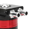 Car Oil Catch Can Internal Baffle Dual Chamber Filter Aluminium