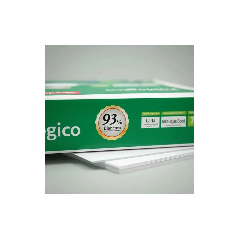 Papel Bond Scribe Ecologico Carta 75 gr - 500 Hojas
