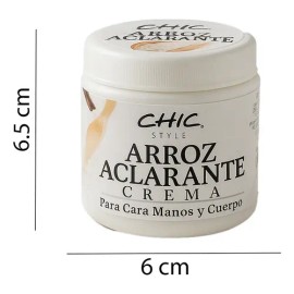 Crema Aclarante De Arroz 100% Natural-iluminación Y Suavidad