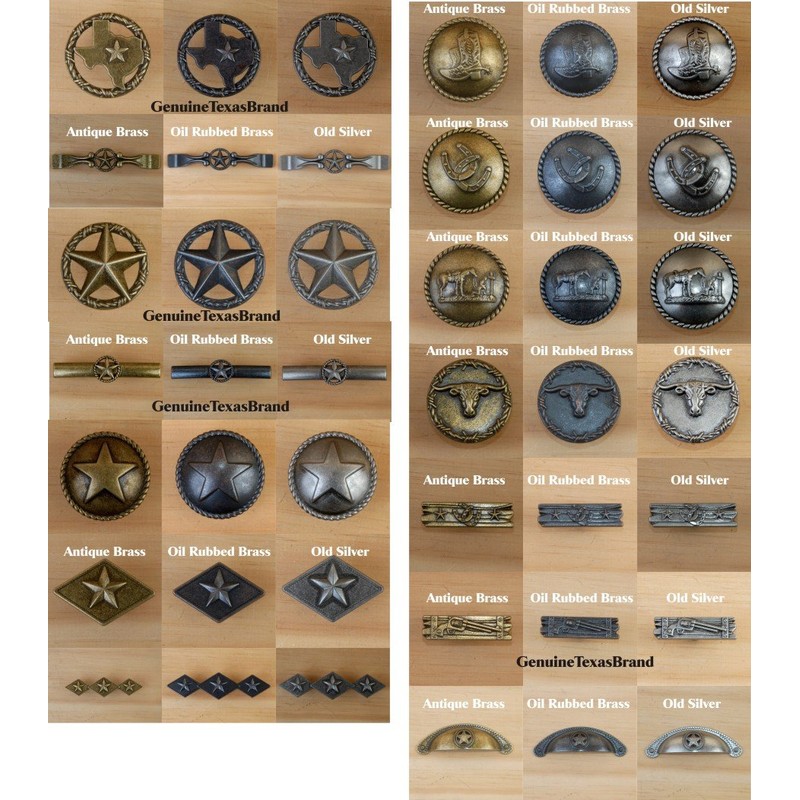 Set of 24 Horseshoes with Rope Drawer or Cabinet Pull