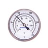MEASUREMAN Fully Stainless Steel Pot, Kettle, Brewing Bimetal Thermometer, 3"