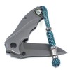 Trufas 2 Pack Paracord Knife Lanyard with Stainless Steel Beads