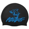 Kids Swimming Cap, Swimming Hat Boys, Shark (Black)