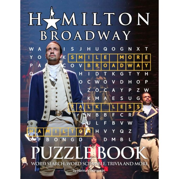 Hamilton Broadway Puzzle Book: Many Games For Relaxation And Stress