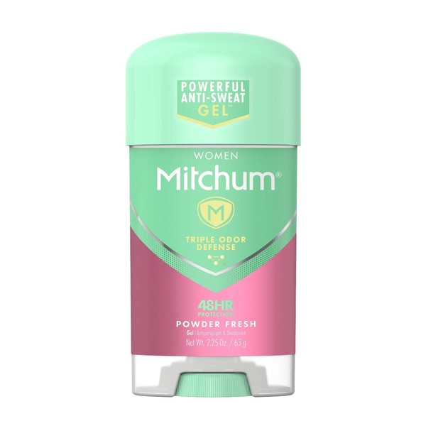 Lady Mitchum Oxygen Odor Control Antiperspirant & Deodorant, Powder Fresh 2.25 oz (Pack of 6) - Packaging May Vary