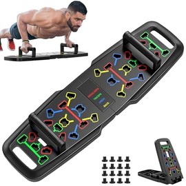 Premium Liegest√ºtzbrett Set Push Up Board Verbessertes Konzept 2024 Liegest√ºtze Brett Liegest√ºtzgriffe Homeworkout 10 in 1 Push Up Bar Home Gym Liegest√ºtze Fitnessger√§te f√ºr Zuhause