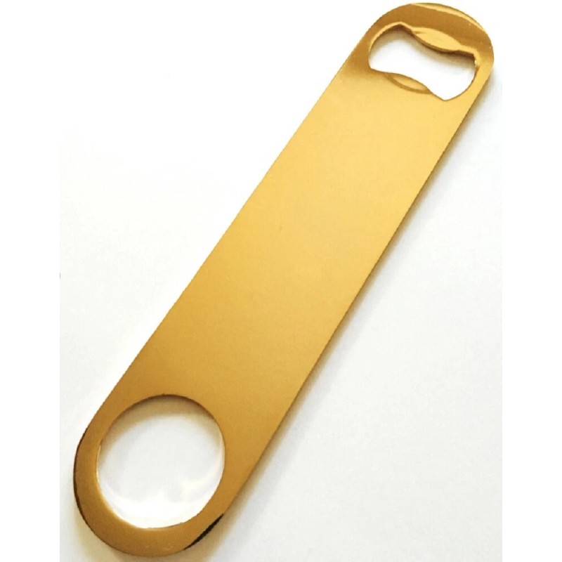 Tipsy Gold Plated Corkscrew and Gold Plated Speed Bottle Opener