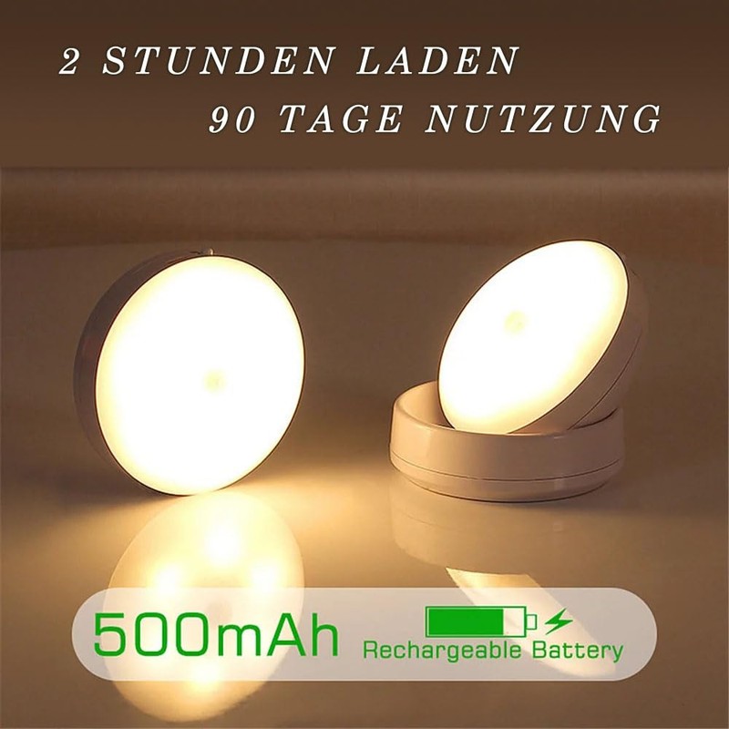 YverLand Motion Sensor Night Light (Pack of 2) Night Light