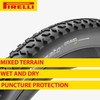 Pirelli Unisex - Adult Cinturato Gravel Tyres, Black, 28