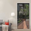 Reliancer Fiberglass Magnetic Screen Door 38"x82" Large Magnet Patio Door