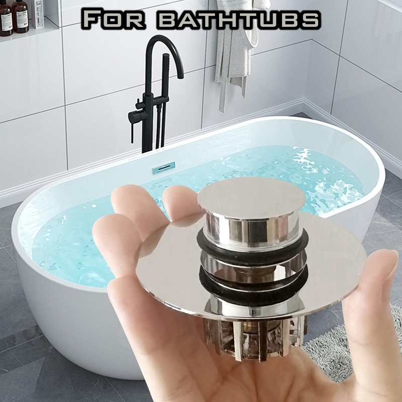 Pop-Up Drain Plug with Screen | Bathtub Plugs | Shower