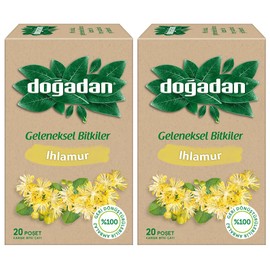 Dogadan Ihlamur (Linden Herbal Tea) 20 Tea Bags, Pack of 2