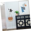 NOLITOY 2pcs Antique Iron Wall Mounted Hooks Swivel Arms Design