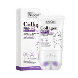 Neck Collagen Cream, Collagen Firming Lifting Neck Cream, Face & Neck Collagen Cream, Tightening Neck Anti-Wrinkle Collagen Cream With Firming Roller