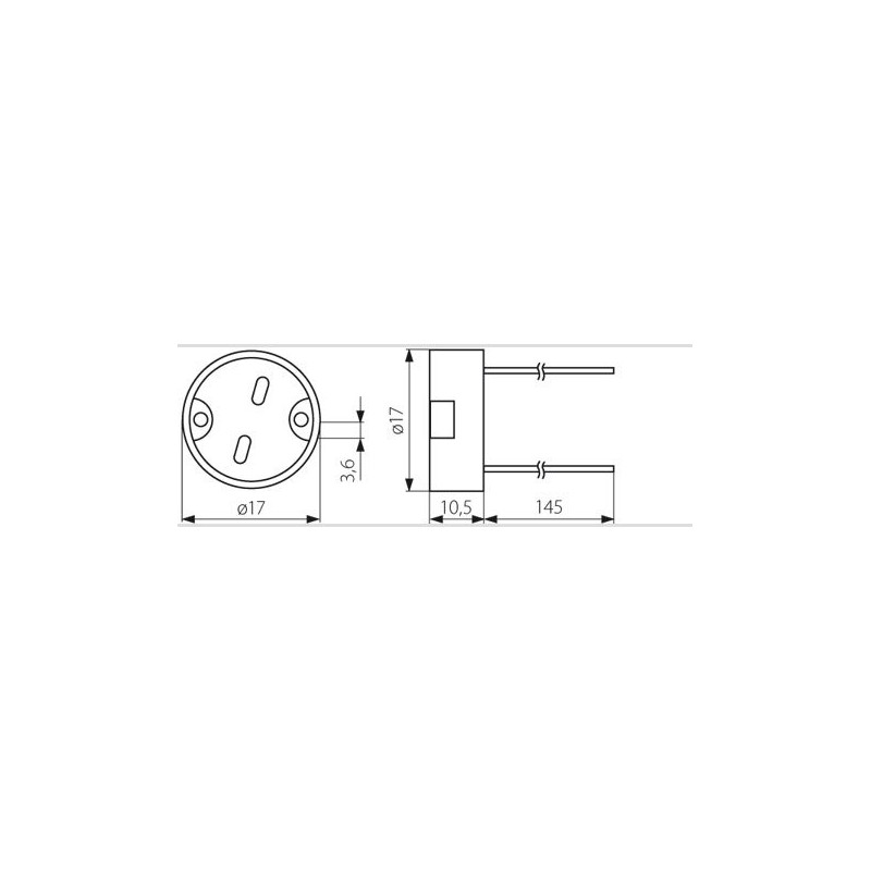 Kanlux HLDR-GX5.3 Ceramic socket