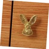 Operitacx 2pcs Cabinet Door Knobs Rabbit Head Handles for Kitchen