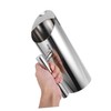 Mobestech Stainless Steel Beverage Pitcher Tea Jug with Straight for