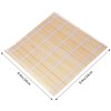 ZFYQ Bamboo Sushi Rolling Mat 3 Pcs, Natural Bamboo Roll