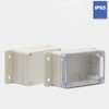 Waterproof Electronic Project Box Enclosure ABS Plastic Cover Cases Grey/Transparent