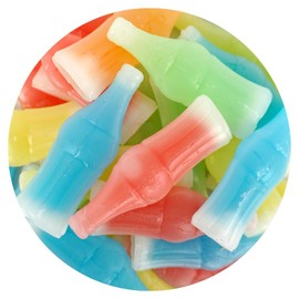 Nik-L-Nips Wax Bottle Candy, 4lb Bulk Bag, Wax Bottle Filled With Juice, Nostalgic Candy