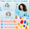 Qcdou Fidget Toy Set, Fidget Toys Sensory Stone, 6 Pack
